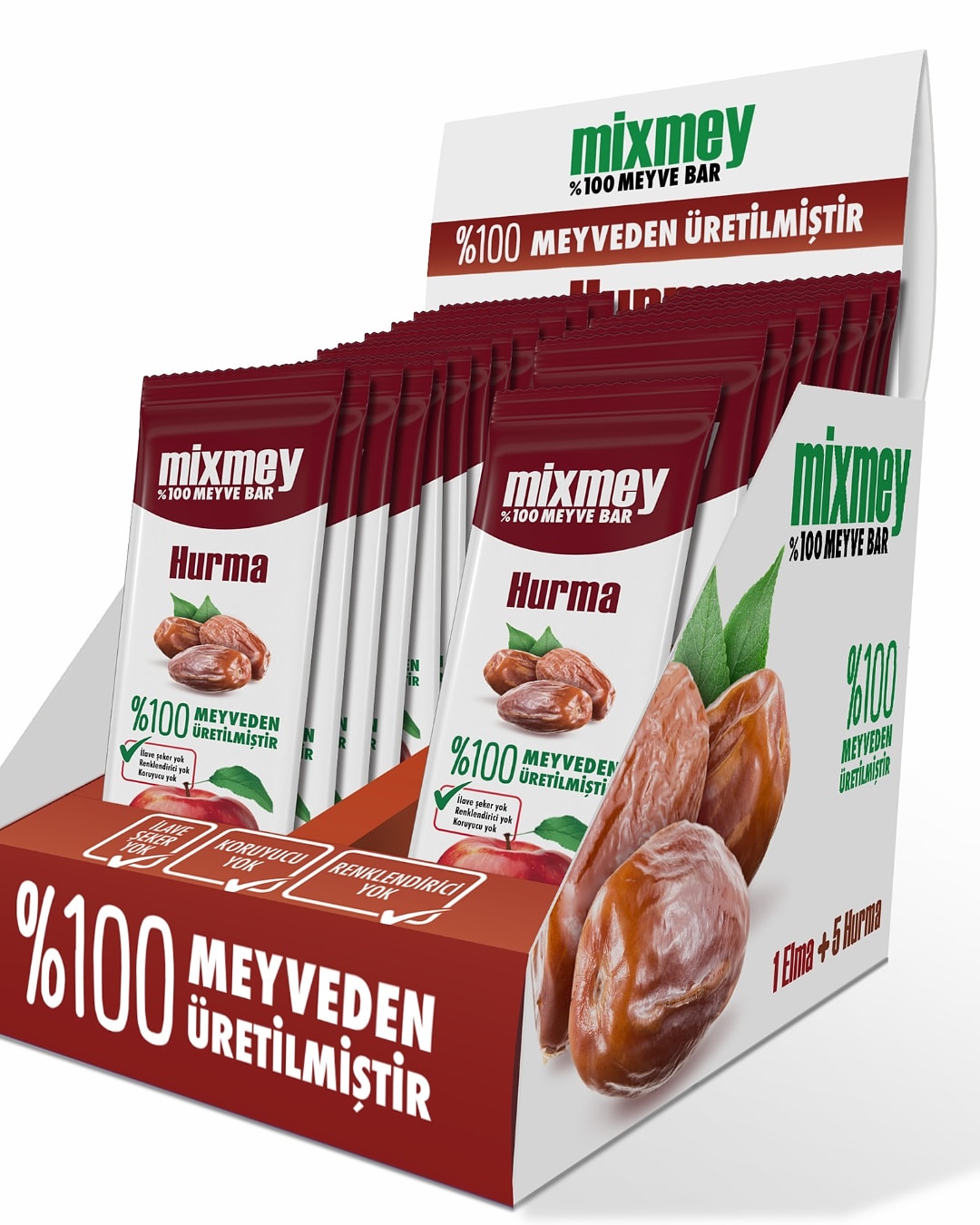 Mixmey Meyve Bar Hurma 24'lü